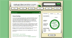 Desktop Screenshot of blog.askthedecorator.com